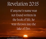 BOOK OF LIFE / REVELATION 20:15
