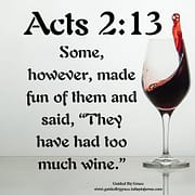 WINE / ACTS 2:13