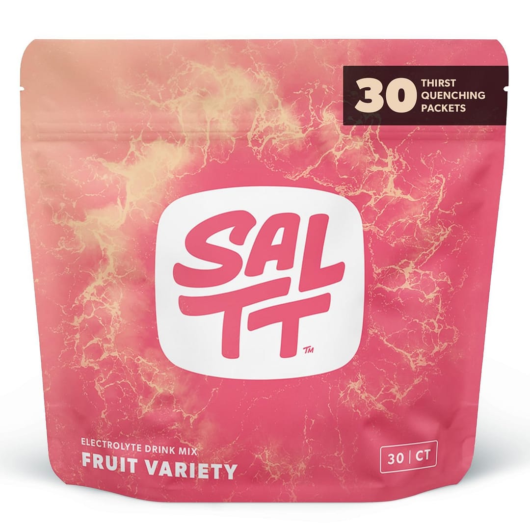 Keto Chow SALTT Electrolytes Powder Packets (Fruit Variety Pack) 30 Stick Packs