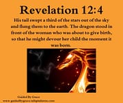 A THIRD OF THE STARS / REVELATION 12:4
