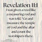 MEASURE THE TEMPLE / REVELATION 11:1