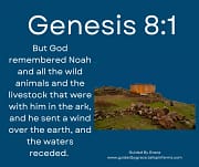 BUT GOD REMEMBERED NOAH / GENESIS 8:1