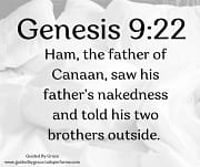 HAM / GENESIS 9:22