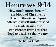 THE BLOOD OF CHRIST / HEBREWS 9:14