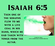 WOE TO ME / ISAIAH 6:5