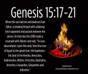 THE LORD MADE A COVENANT WITH ABRAM / GENESIS 15:17-21