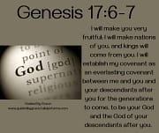 TO BE YOUR GOD / GENESIS 17:6-7