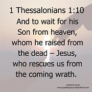 TO WAIT FOR HIS SON FROM HEAVEN / 1 Thessalonians 1:10