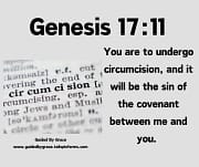 CIRCUMCISION / GENESIS 17:11