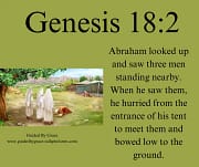 THREE MEN / GENESIS 18:2