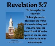 PHILADELPHIA / REVELATION 3:7