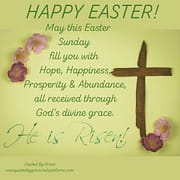 EASTER SUNDAY APRIL 20, 2025