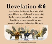 FOUR LIVING CREATURES / REVELATION 4:6
