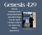 YOU ARE SPIES! / GENESIS 42:9