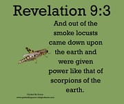 LOCUTS CAME DOWN / REVELATION 9:3