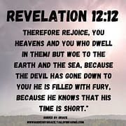 DEVIL ... FILLED WITH FURY / REVELATION 12:12