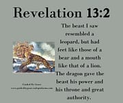 BEAST ... LEOPARD / REVELATION 13:2