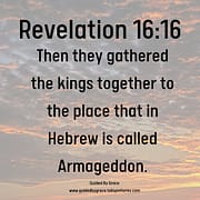 ARMAGEDDON / REVELATION 16:16
