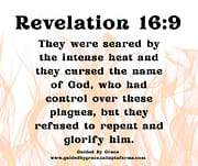 INTENSE HEAT / REVELATION 16:9