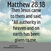 ALL AUTHORITY / MATTHEW 28:18
