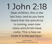 THE LAST HOUR ... MANY ANTICHRISTS / 1 JOHN 2:18