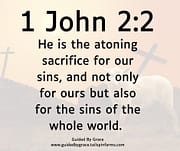 ANTONING SACRIFICE / 1 JOHN 2:2
