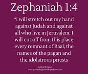 AGAINST JUDAH / ZEPHANIAH 1:4