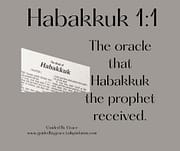 HABAKKUK / HABAKKUK 1:1