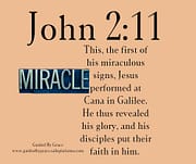 SIGNS / JOHN 2:11