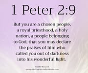 A HOLY NATION / 1 PETER 2:9