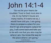 MY FATHER'S HOUSE / JOHN 14:1-4
