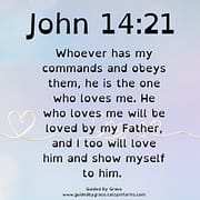 WHOEVER HAS MY COMMANDS / JOHN 14:21