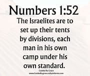 EACH MAN ... UNDER HIS OWN STANDARD / NUMBERS 1:52