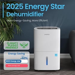 Waykar Max 80 Pint/D(Standard 62Pint/D) Energy Star Home Dehumidifier