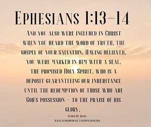 Ephesians 113-14