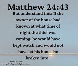 Matthew 2443