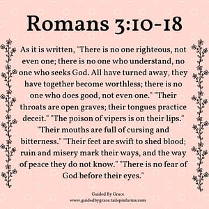Romans 310-18