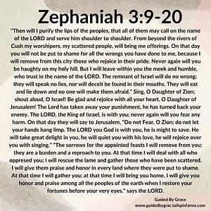 Zephaniah 39