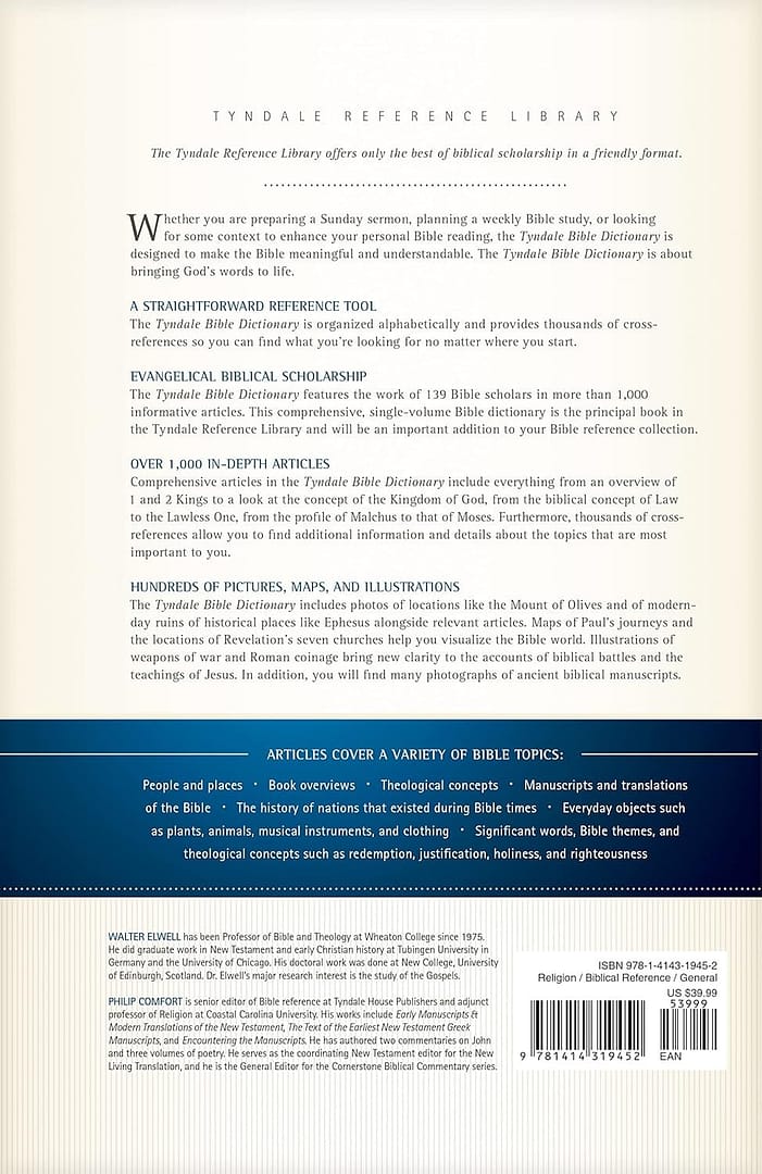 Tyndale Bible Dictionary (Tyndale Reference Library) - Image 2