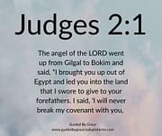 ANGEL OF THE LORD / JUDGES 2:1