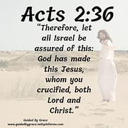 LORD AND CHRIST / ACTS 2:36
