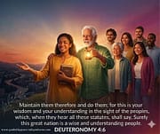 LIVING AS A LIGHTHOUSE: HOW OUR FAITHFULNESS DRAWS THE WORLD TO GOD / DEUTERONOMY 4:6
