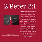 STANDING FIRM AGAINST DECEPTION / 2 PETER 2:1
